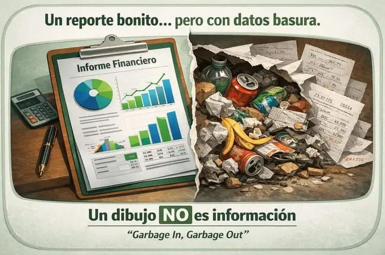 Integridad de datos en reportes financieros